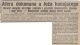 Informacja w prasie, z roku 1935, o oszustwie dokonanym na Jzefie Skarbku Wayskim i jego rodzinie.